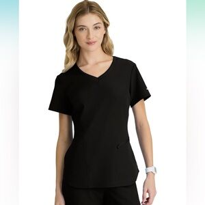 Sketchers BARCO Vitality Scrub Top in Black